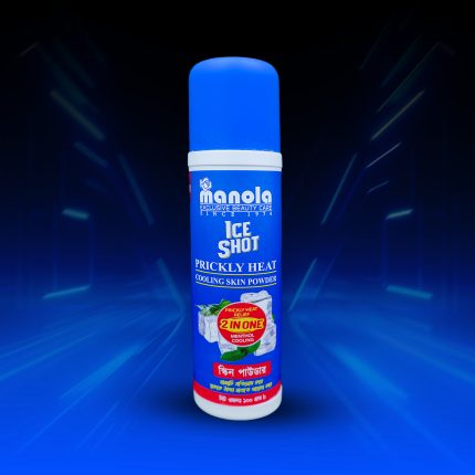Manola Ice Shot Prickly Heat Cooling Skin Powder 100 gm